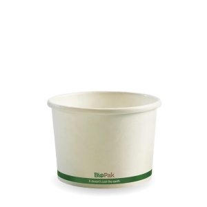 White BioBowl 8oz (250ml)