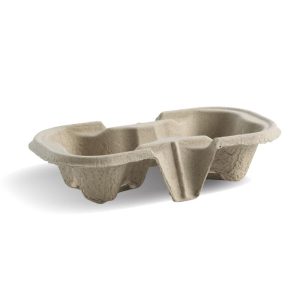Pulp 2 Cup BioCup Carry Tray