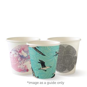 Art Series Single Wall Coffee Cup 6oz (80mm)