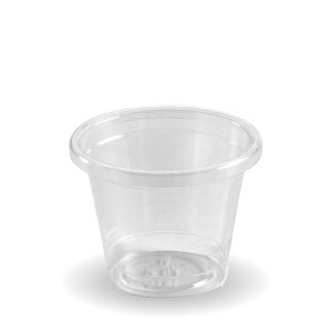 Clear BioCup Sauce Container 1oz (30ml)