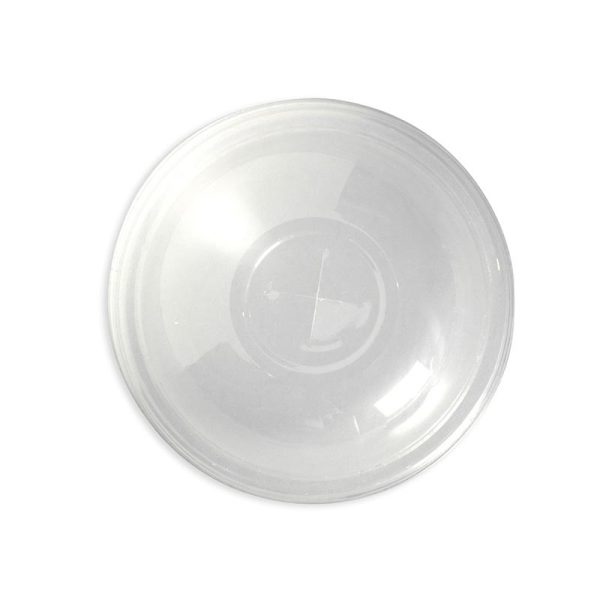 Clear BioCup Dome X-Slot Lid 300ml-700ml