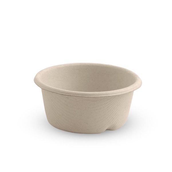 Kraft Natural Plant Fibre BioCup Sauce Container 60ml