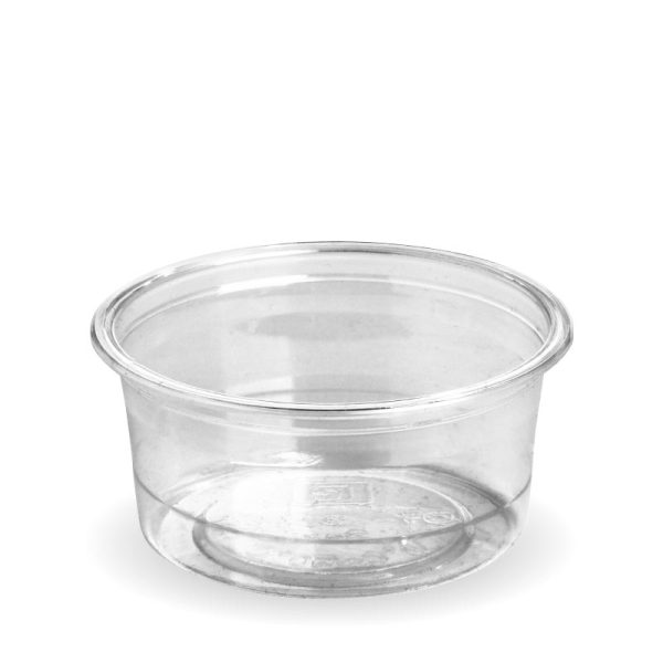 Clear BioCup Sauce Container 90ml