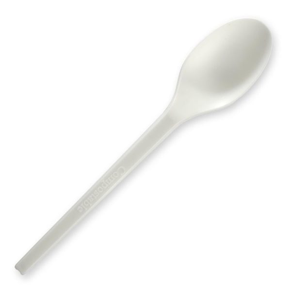 White PLA Spoon 6.5" (16.5cm)