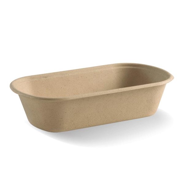 Kraft Plant Fibre Tray 1000ml