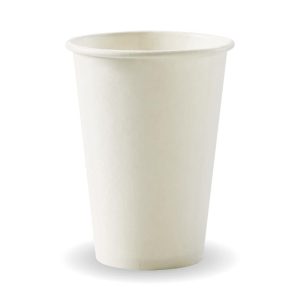 White Single Wall BioCup 10oz (80mm)