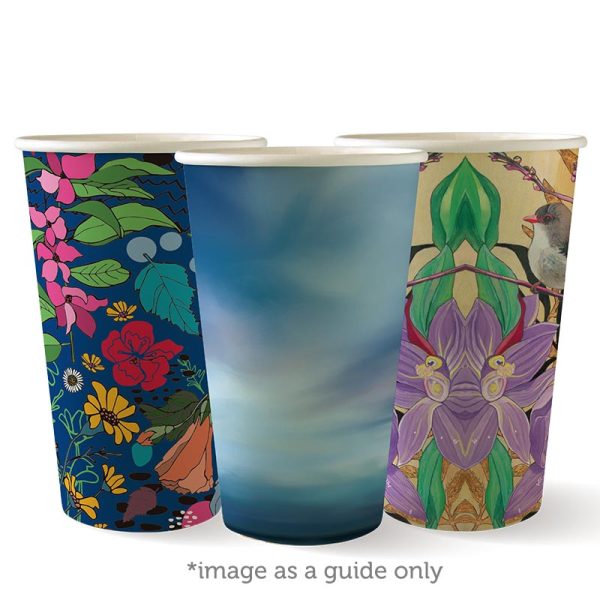 Art Series Single Wall BioCup 16oz (90mm)