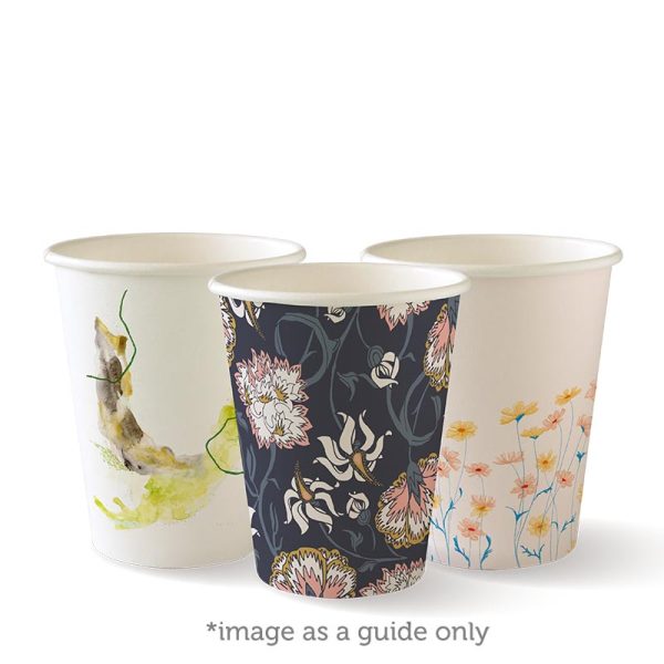 Art Series Single Wall BioCup 8oz (80mm)