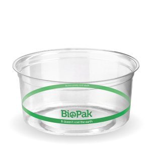 Clear PLA BioBowl 360ml