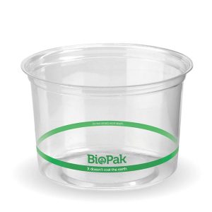 Clear PLA BioBowl 500ml