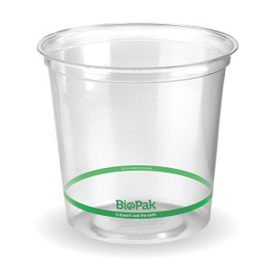 Clear PLA BioBowl 700ml