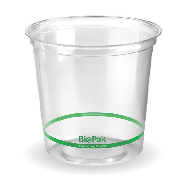 Clear PLA BioBowl 700ml