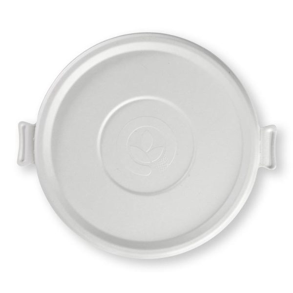 White Plant Fibre BioBowl Lid 24-40oz (800-1,420ml)