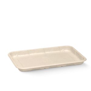 Natural Plant Fibre Produce Tray 8x5" (21x14x2cm)