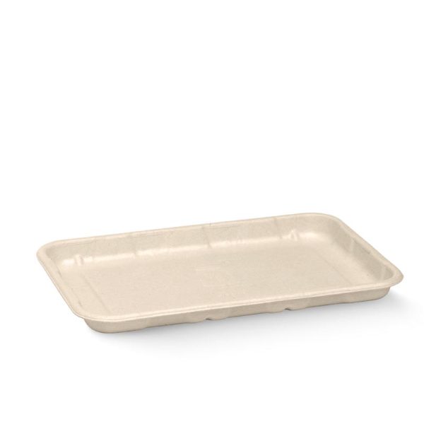Natural Plant Fibre Produce Tray 8x5" (21x14x2cm)