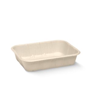 Natural Plant Fibre Produce Tray 500g