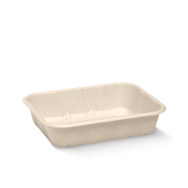 Natural Plant Fibre Produce Tray 500g