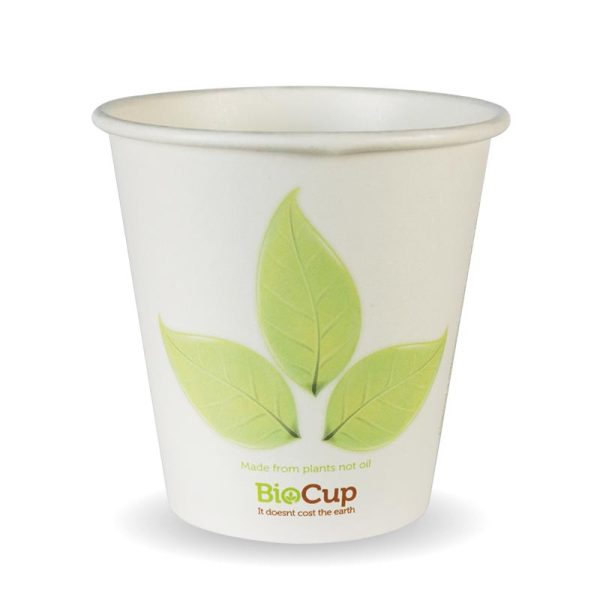 Leaf Single Wall BioCup 6oz (80mm)
