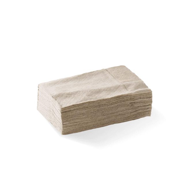 Natural D-Fold Compact 1-Ply Dispenser Napkin