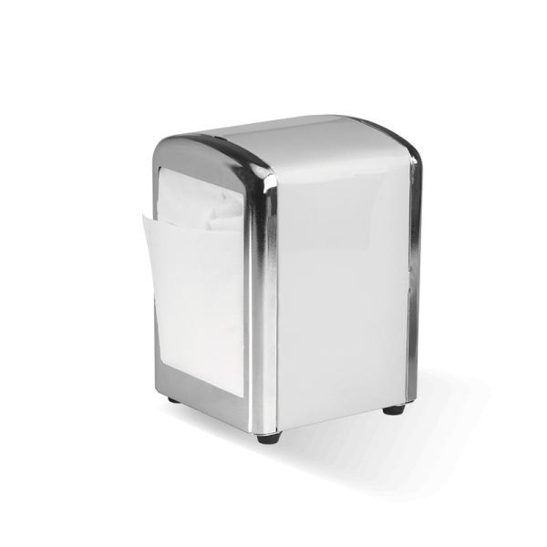 D-Fold Compact & E-Fold Tall Table Top Napkin Dispenser