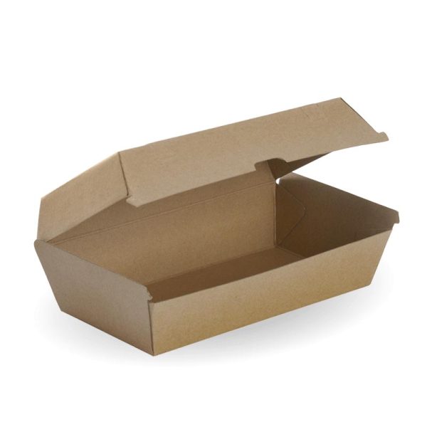 Kraft Snack Box Large 204x107x80mm