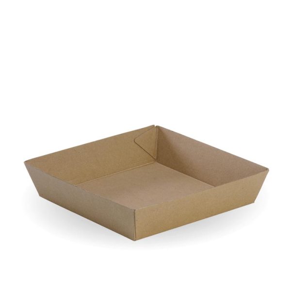 Kraft Tray #2 178x178x45mm