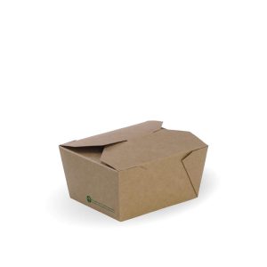 Kraft BioBoard Lunch Box Small 110x90x64mm