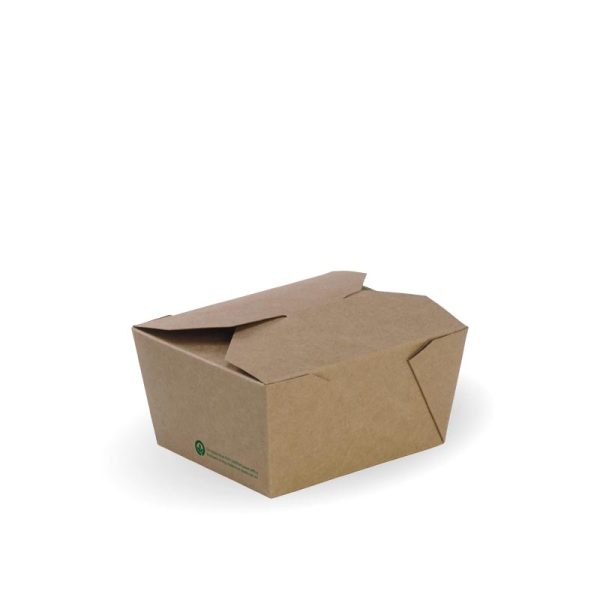 Kraft BioBoard Lunch Box Small 110x90x64mm