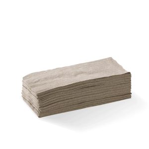 Natural 1/8 Fold 2-Ply Lunch Napkin