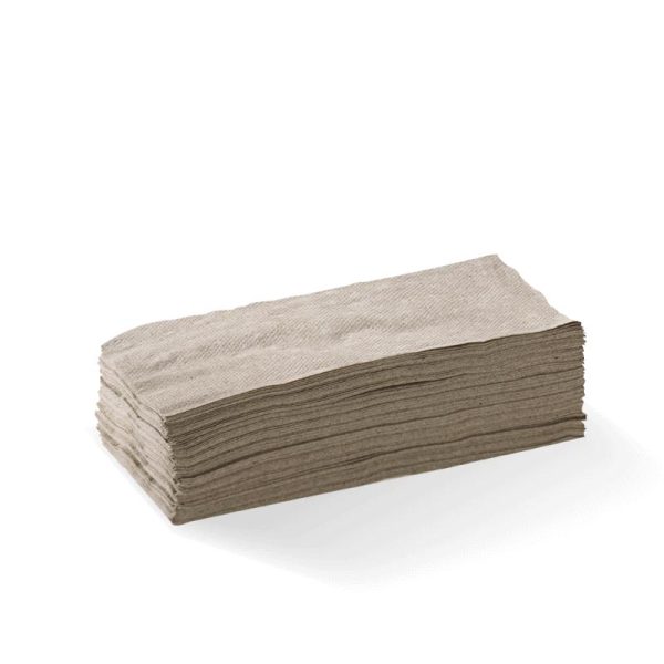 Natural 1/8 Fold 2-Ply Lunch Napkin