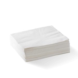 White 1/4 Fold 2-Ply Lunch Napkin