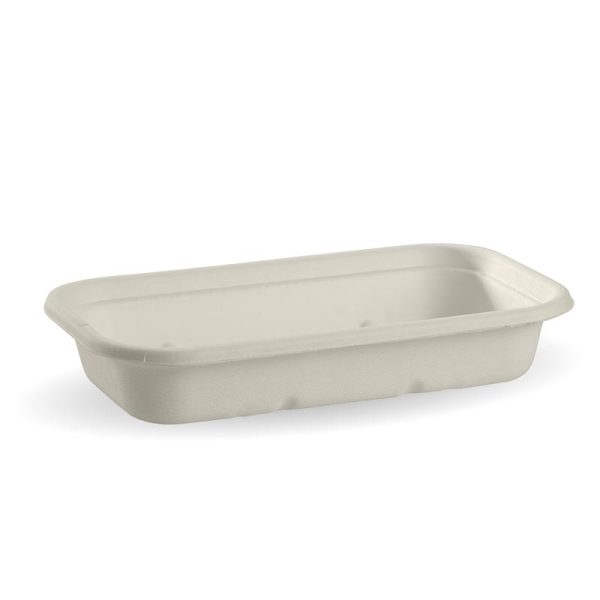 White Plant Fibre Takeaway Base 750ml