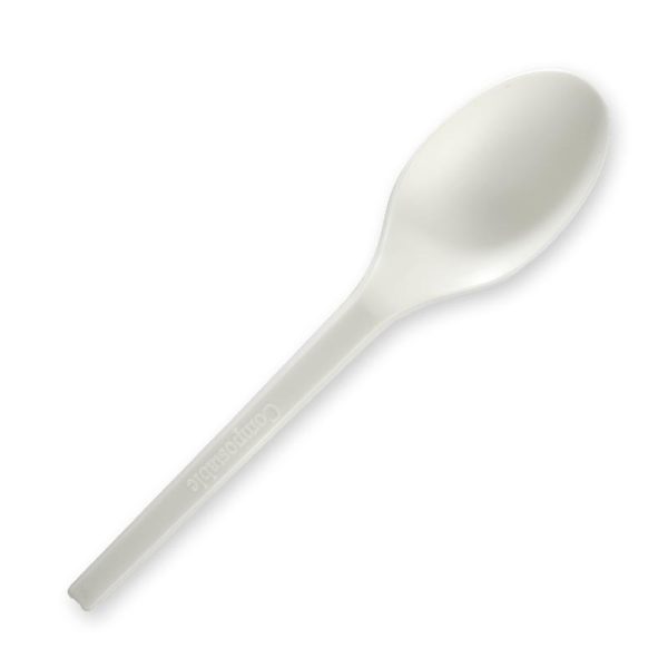 White PLA Spoon 6" (15cm)