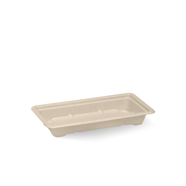 Natural Plant Fibre Sushi Tray Small 167x90x24mm