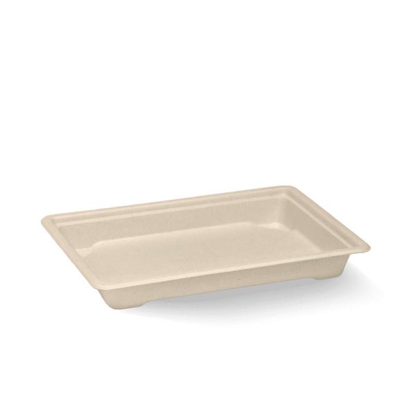Natural Plant Fibre Sushi Tray Medium 188x134x24mm