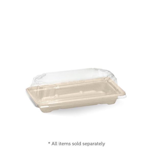 Clear PLA Sushi Tray Lid Small