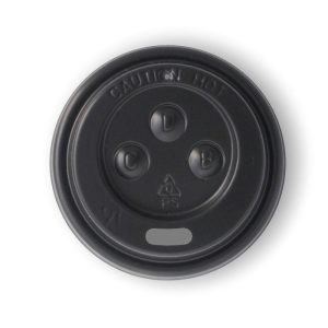 Black BioCup PS Sipper Lid 4oz (63mm)