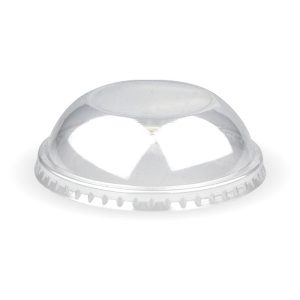 Clear PET Dome Ice Cream Cup Lid 8oz (240ml)