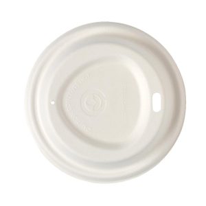 Natural Plant Fibre BioCup Lid Large (90mm)