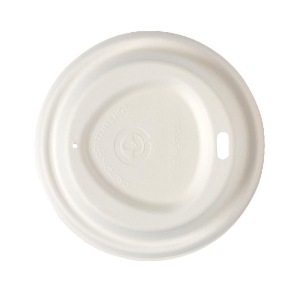 Natural Plant Fibre BioCup Lid Large (90mm)