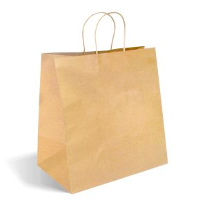 Kraft Twist Handle Paper Bags Jumbo (355x220x370mm)