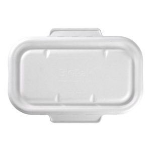 White Plant Fibre Takeaway Lid 750-1,000ml