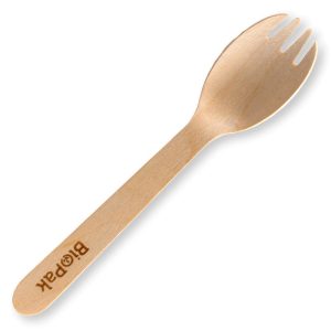 Wooden Spork 16cm