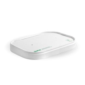 White Paper BioBoard Takeaway Lid 500-1,000ml