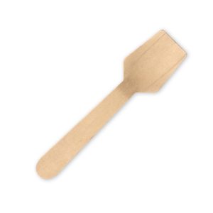 Wooden Ice Cream Spoon 9.5cm