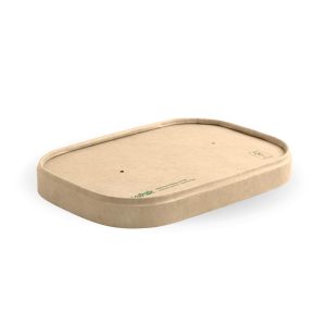 Kraft BioBoard Takeaway Lid 500-1,000ml