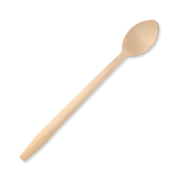 Wooden Long Teaspoon 20cm