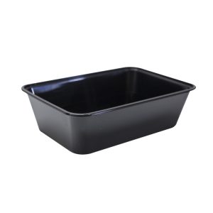 Black Rectangle Takeaway Container 750ml