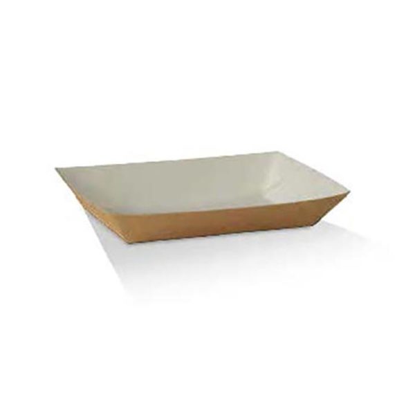 Kraft Cardboard Hot Dog Tray (190x70x50mm)