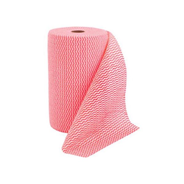 Red Premium Heavy Duty Wipes 30x50cm x 45m